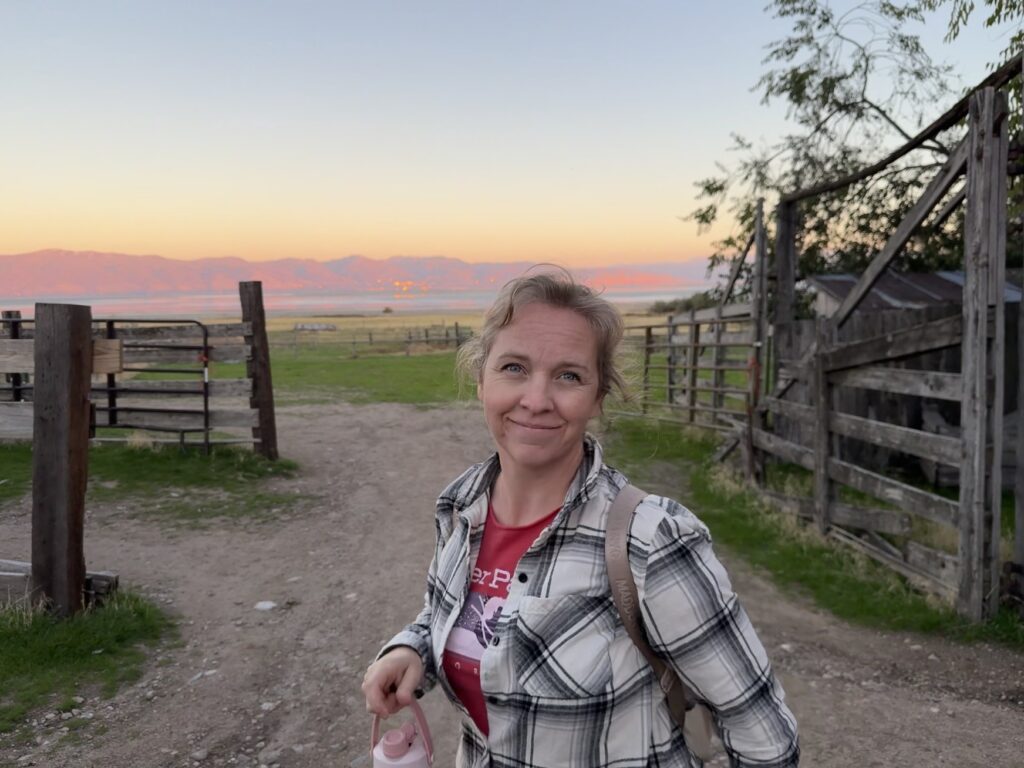 Dorothy Olsen, retreat host, yoga instructor, and movement guide in Utah.