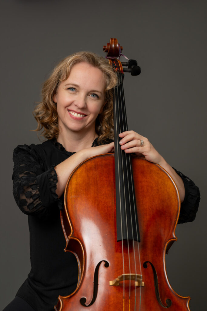 Dorothy Olsen, cello teacher in American Fork, Utah.